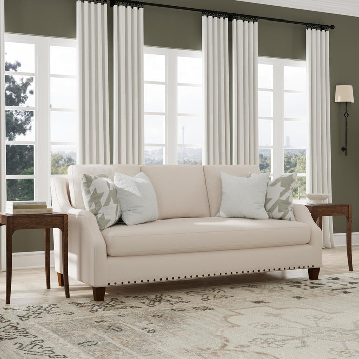Gianna Fabric Bench Sofa
