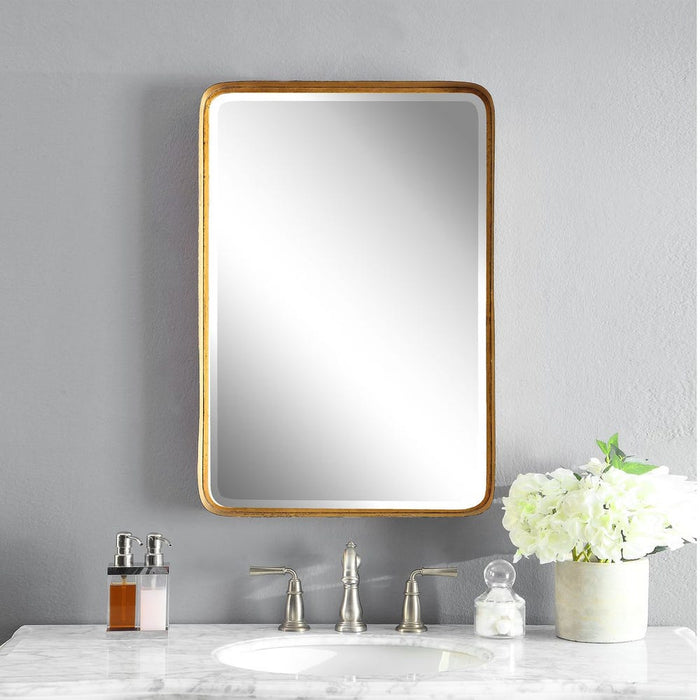 Crofton Vanity Mirror, Gold
