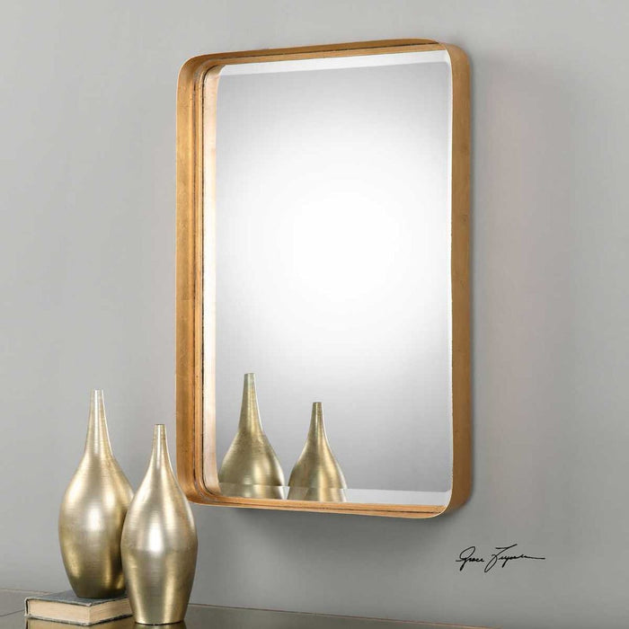 Crofton Vanity Mirror, Gold