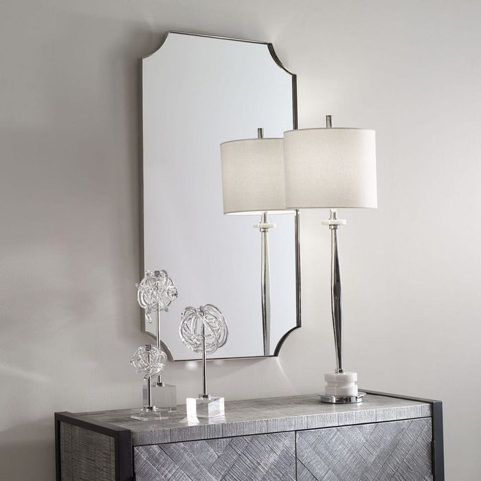 Lennox Mirror, Nickel
