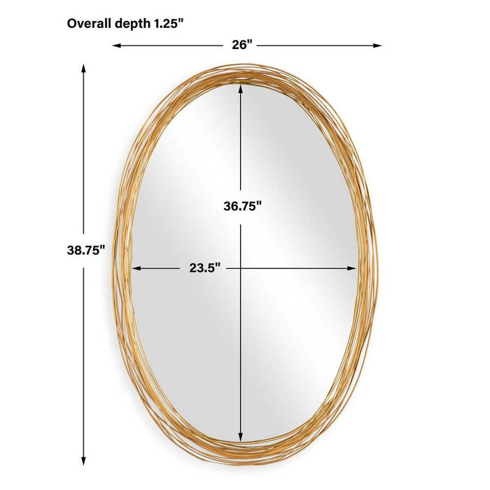 Gillian Oval Mirror