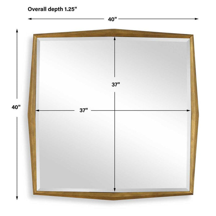 On Point Square Mirror