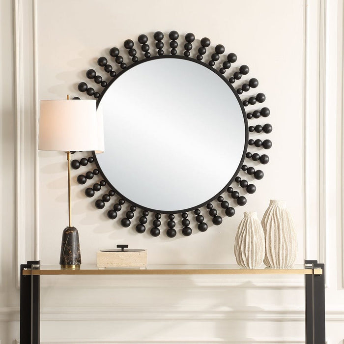 Aziel Round Mirror