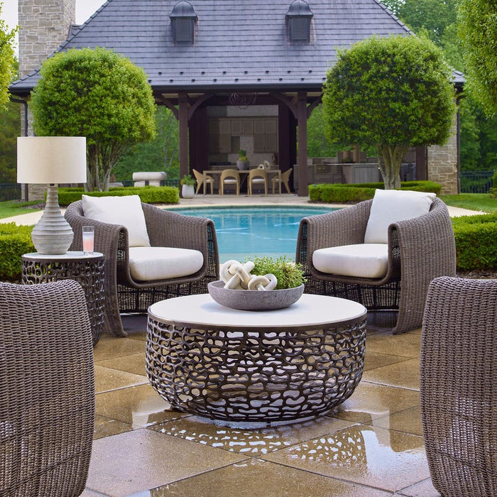 Sabena Outdoor Coffee Table, 2 Cartons