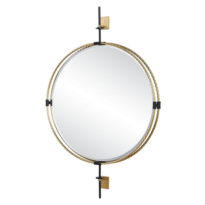 Guardrail Round Mirror
