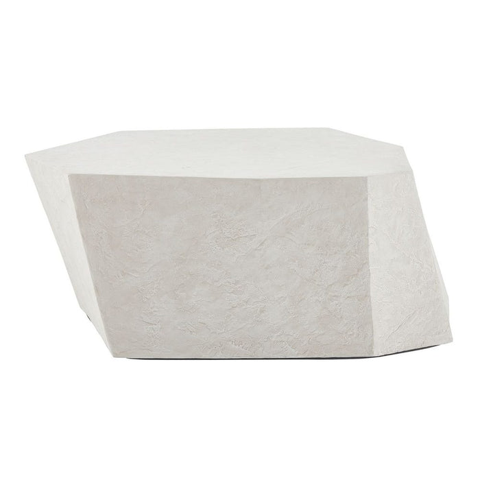 Parra Outdoor Coffee Table, Limestone