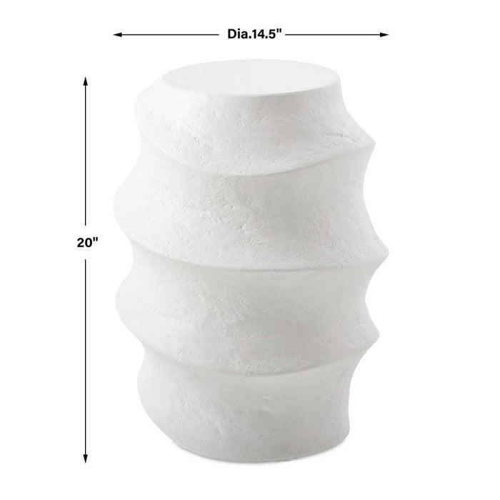 Winded Outdoor Accent Table