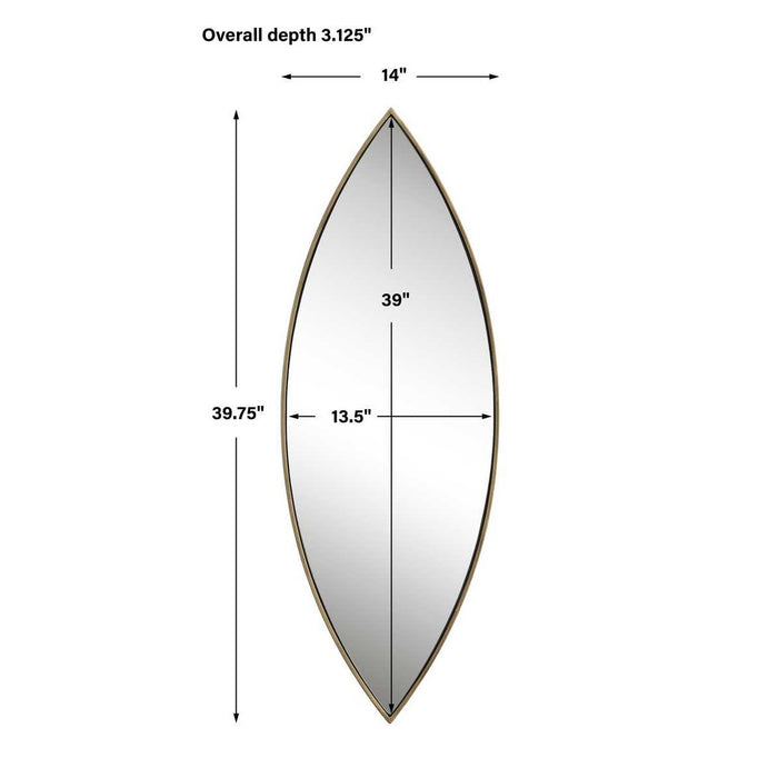 Ellipse Mirror, Gold