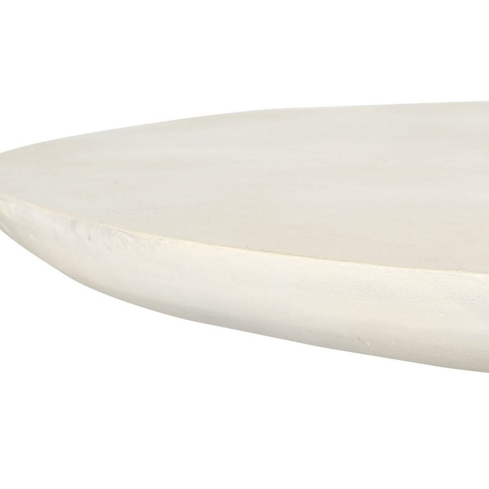 Madrone Outdoor Dining Table, Warm White, 2 Cartons