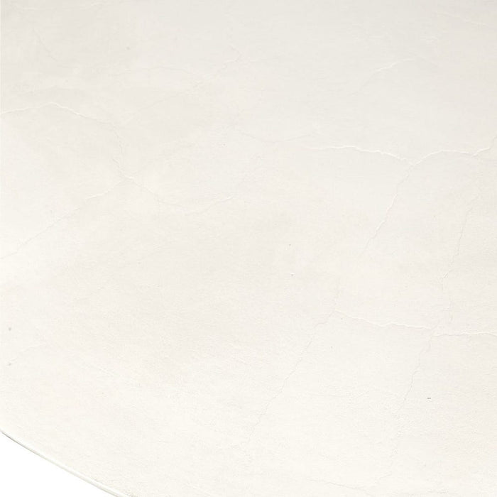 Madrone Outdoor Dining Table, Warm White, 2 Cartons