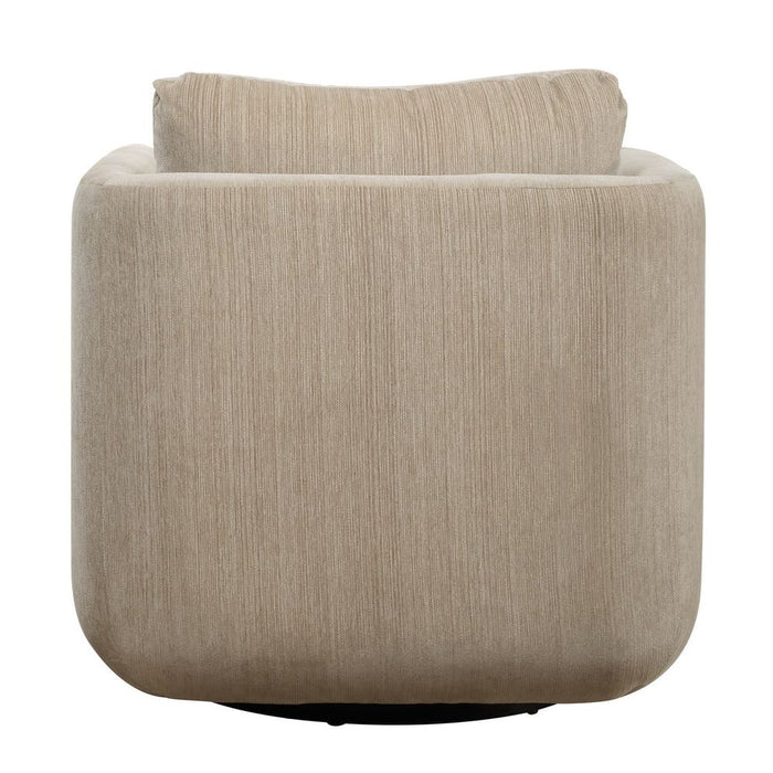 Abound Swivel Chair, Porcelain