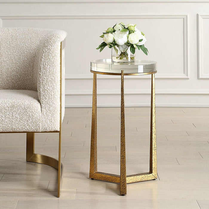 Midas Accent Table, Round