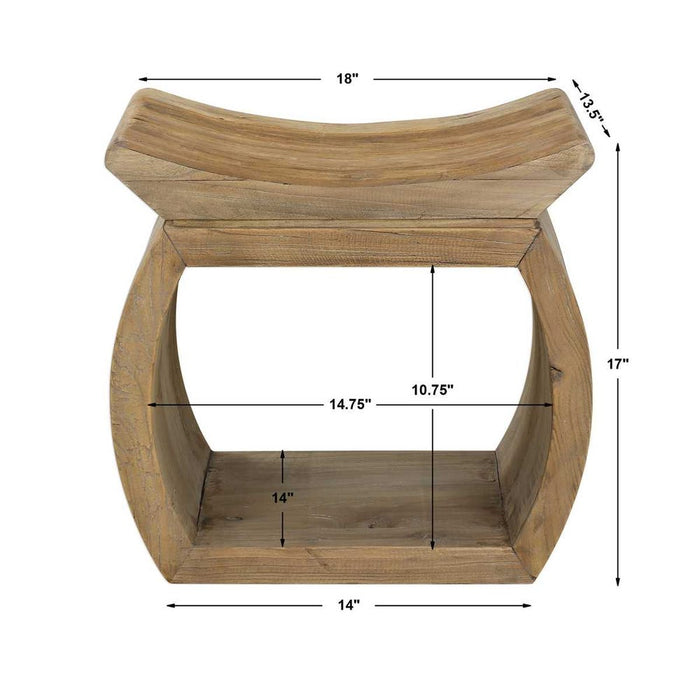 Connor Small Bench, Natural