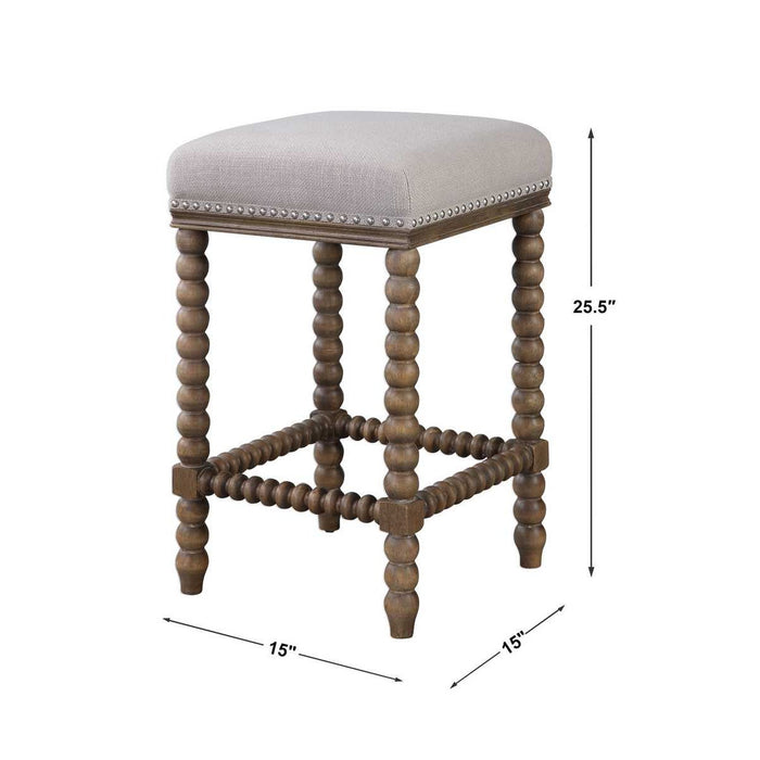 Pryce Counter Stool, Walnut