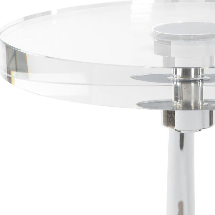 Waveney Drink Table, Nickel