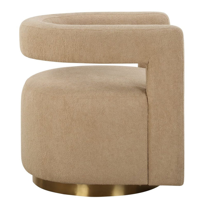 Grounded Swivel Chair