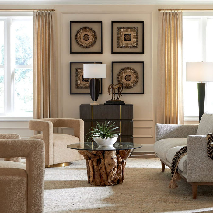 Grounded Swivel Chair