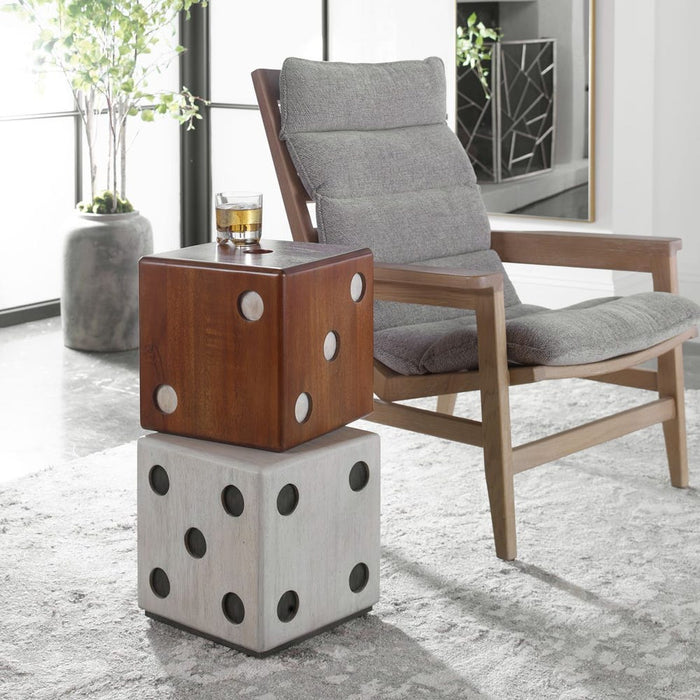 Roll the Dice Accent Table