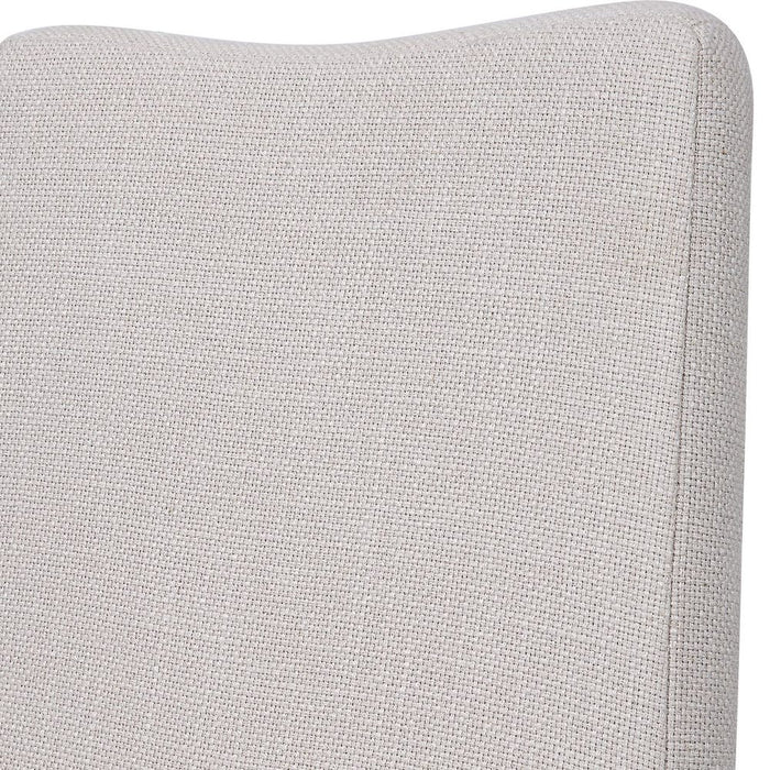 Delano Armless Chair, Walnut, 2 PER BOX, Priced Each