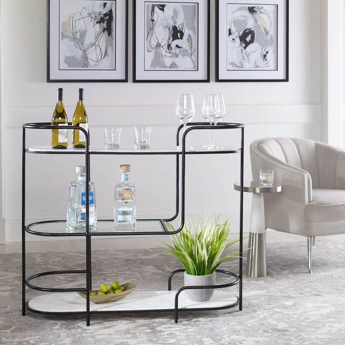 Trolley Bar Console, 2 Cartons