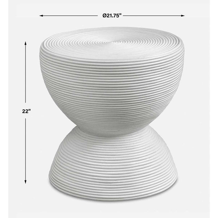 Bongo Side Table, White