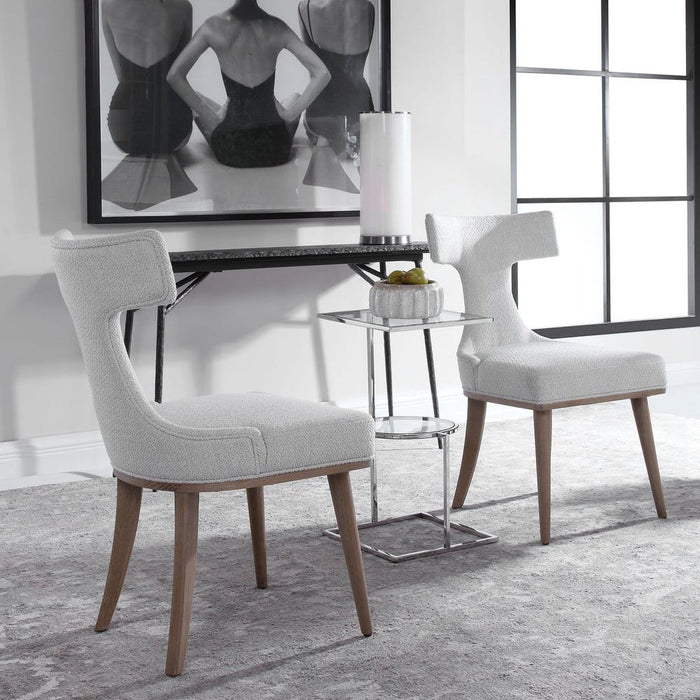 Klismos Accent Chair, 2 Per Box, Priced Each