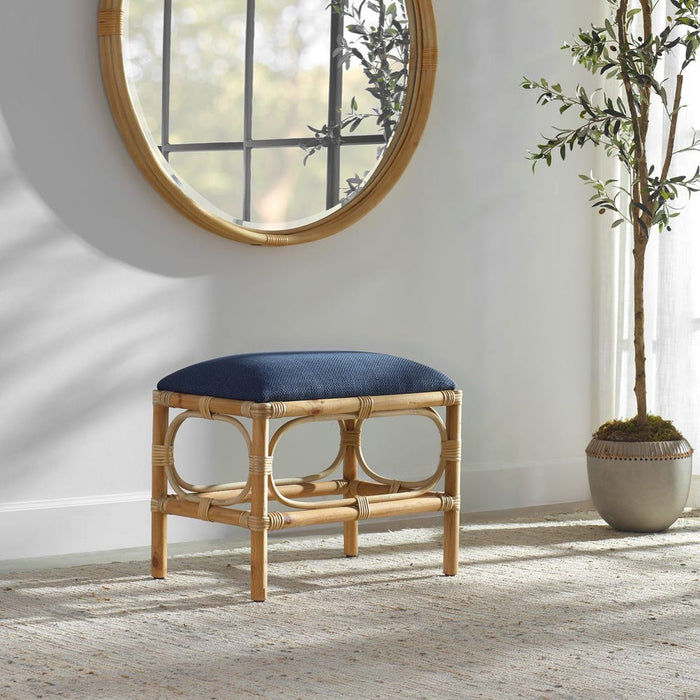 Laguna Small Bench, Navy