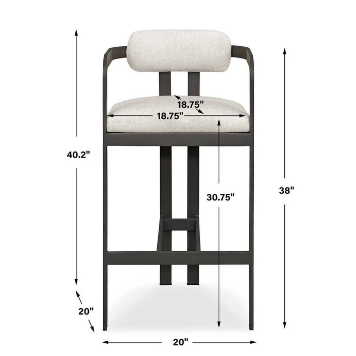 Kalmar Outdoor Bar Stool