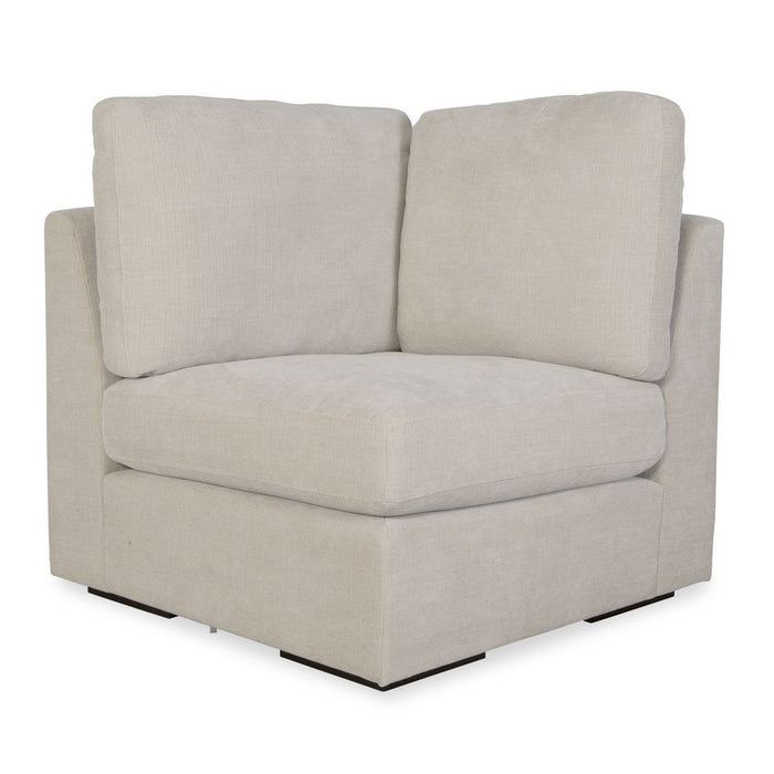 Refuge Sofa - Sectional with Ottoman - Sand Recycled Polyester