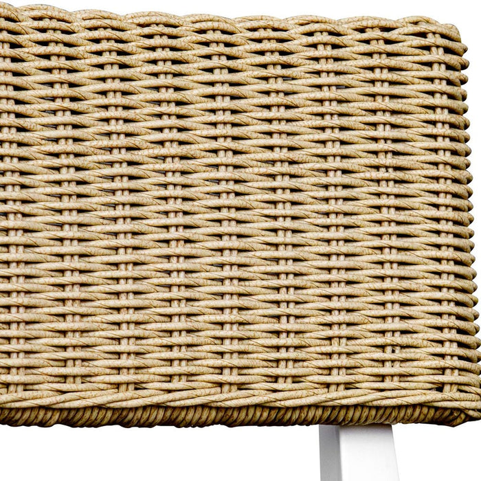 Calbas Outdoor Dining Chair, White