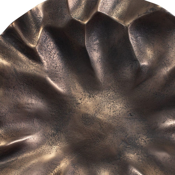 Peonia Outdoor Wall Decor, Bronze, S/3