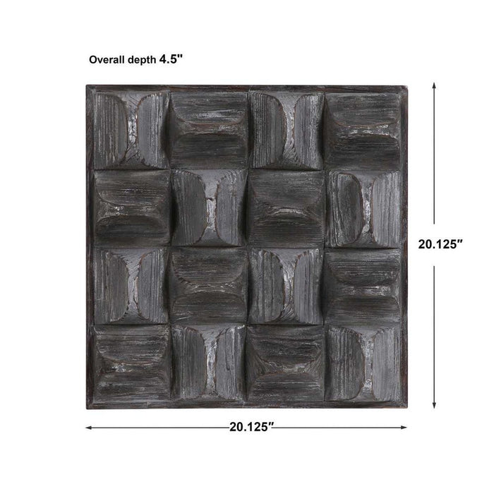 Pickford Wood Wall Decor, Gray