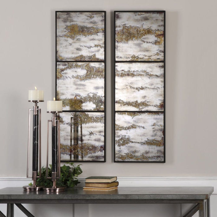 Rahila Mirrored Wall Panels, S/2