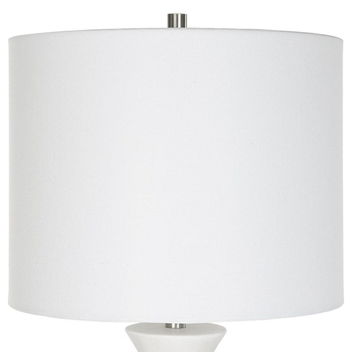 Fountain Buffet Lamp, White