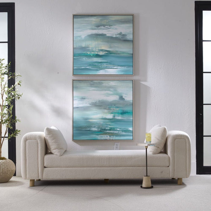 Tranquil State of Mind, Framed Canvases, S/2