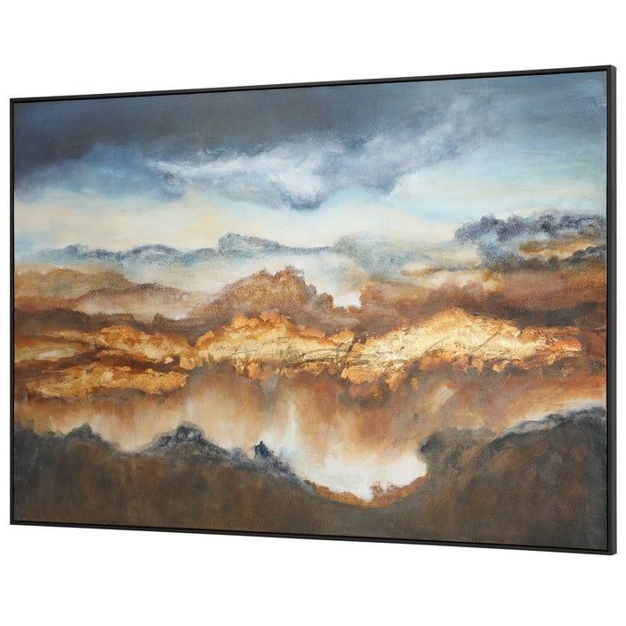 Valley Of Light Hand Painted Canvas