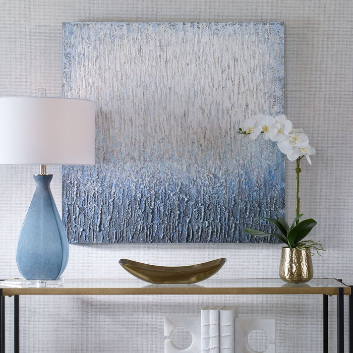 Outside The Window Hand Painted Canvas