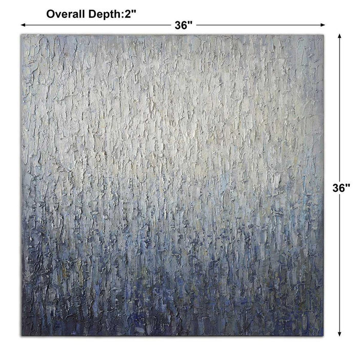 Outside The Window Hand Painted Canvas