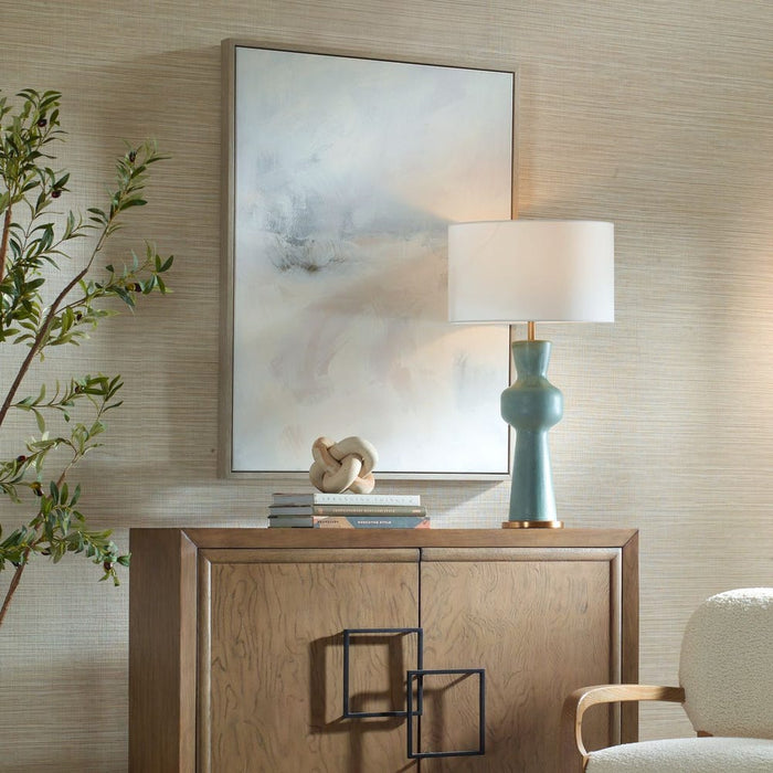 Simple Serenity Framed Canvas