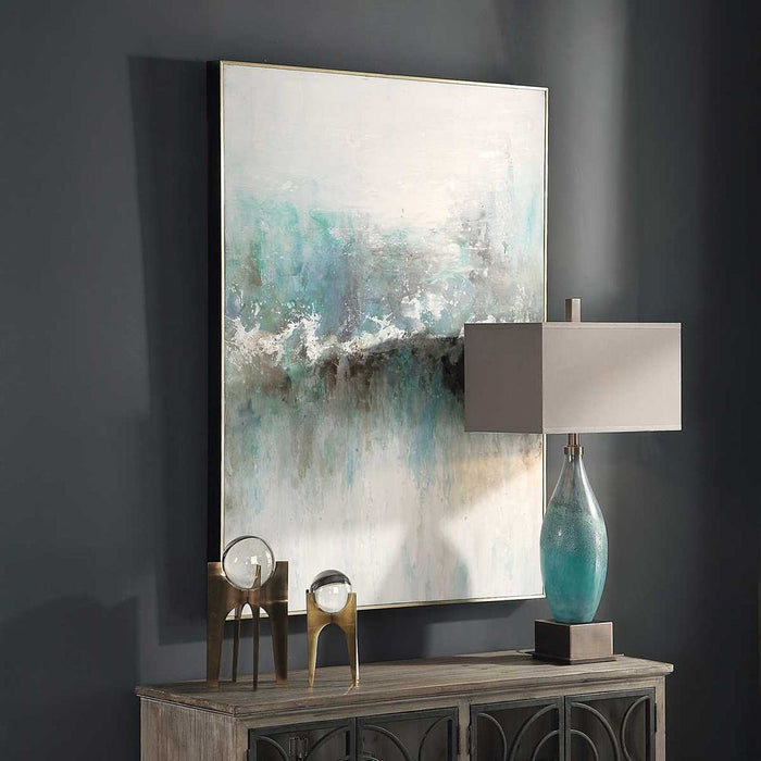 Mountain Top Hand Painted Canvas