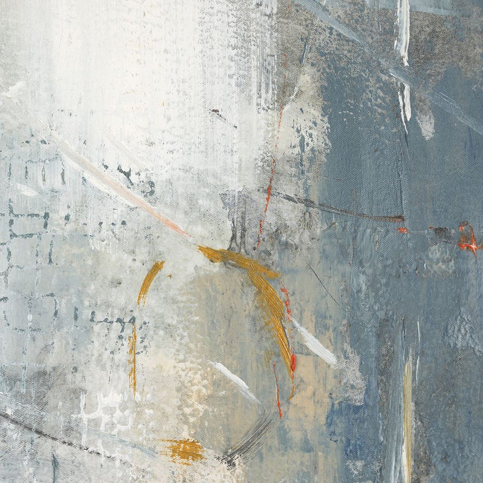 Blueprint Hand Painted Canvas