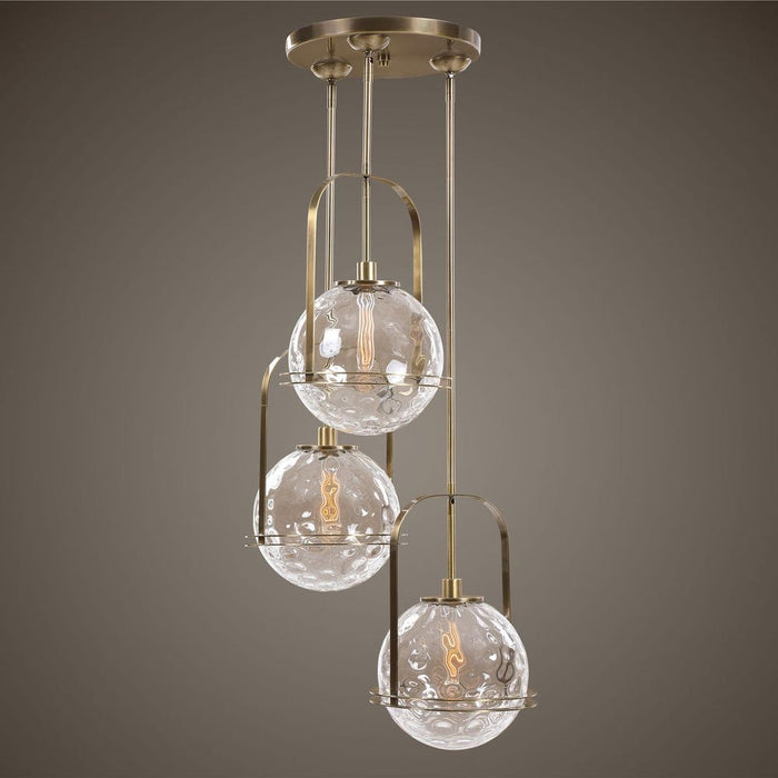 Mimas, 3 Lt Cluster Pendant