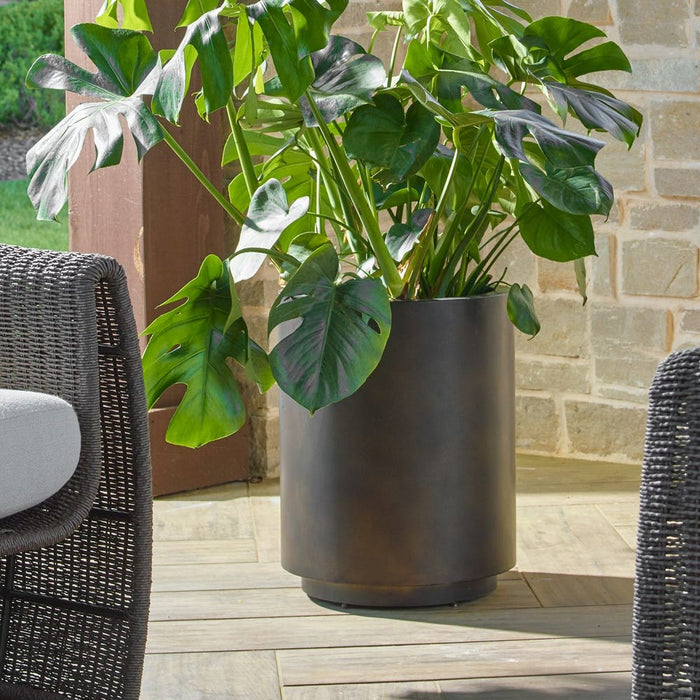 Volcan Outdoor Planters, S/2