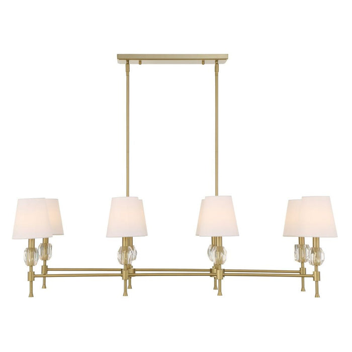 Arques 8 Lt Linear Chandelier
