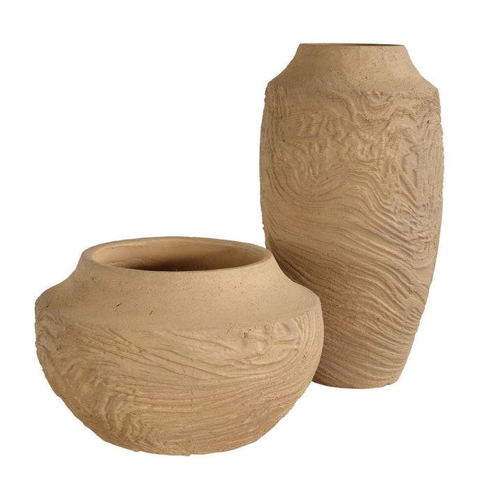 Sandstone Flow Vase, Large