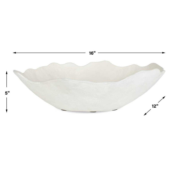 Obscura Outdoor Bowl, Warm White