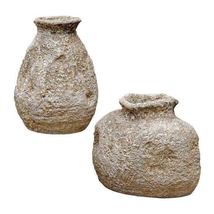 Ancient Echos Outdoor Vases, S/2