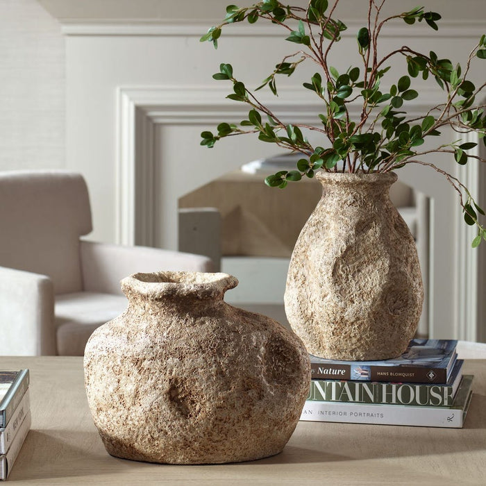 Ancient Echos Outdoor Vases, S/2