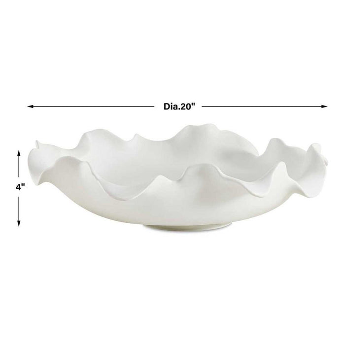 Wave Crest Outdoor Bowl