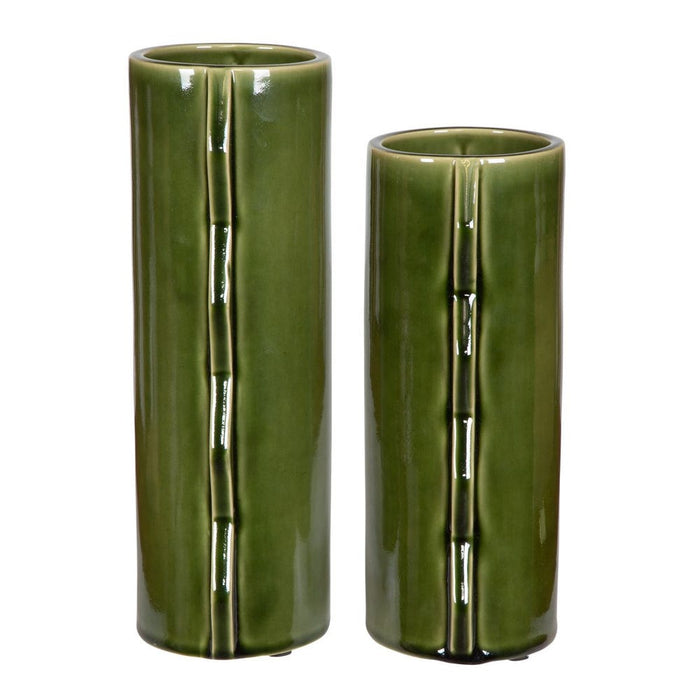 Meander Outdoor Vases, S/2